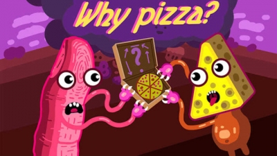 Artwork ke he Why Pizza?