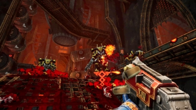 Screen ze hry Warhammer 40,000: Boltgun