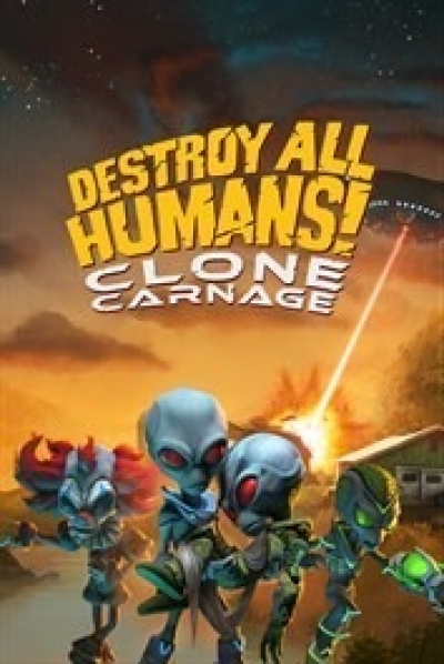 Artwork ke he Destroy All Humans Clone Carnage