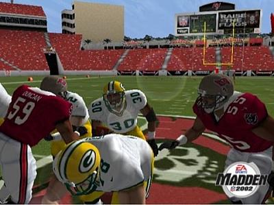 Screen ze hry Madden NFL 2002