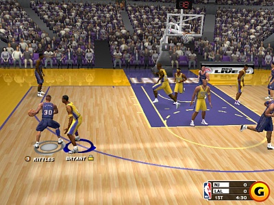 Screen NBA Live 2003