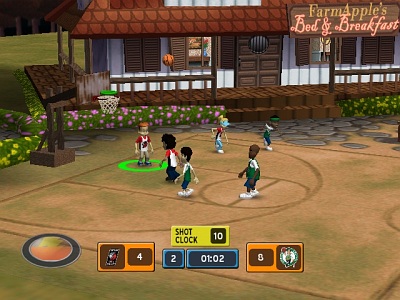 Screen Backyard Basketball 2007