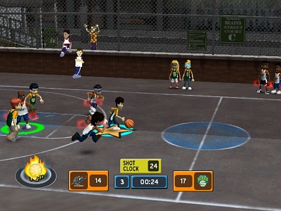 Screen Backyard Basketball 2007