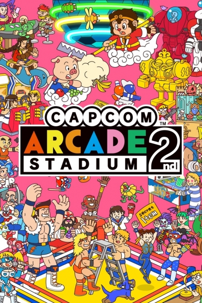Artwork ke he Capcom Arcade 2nd Stadium