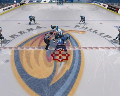 Screen ze hry NHL 07