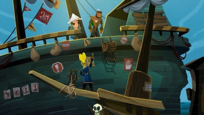 Screen ze hry Return to Monkey Island