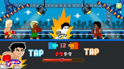 Screen ze hry Boxing Fighter : Super Punch