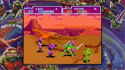 Screen ze hry Teenage Mutant Ninja Turtles: The Cowabunga Collection