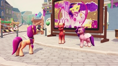 Screen ze hry My Little Pony: A Maretime Bay Adventure