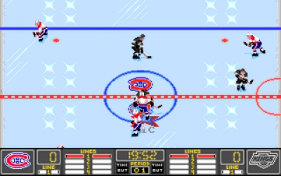 Screen ze hry NHL Hockey