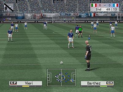 Screen ze hry Pro Evolution Soccer 4