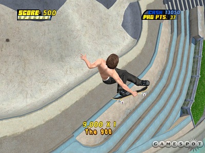 Screen Tony Hawks Pro Skater 4