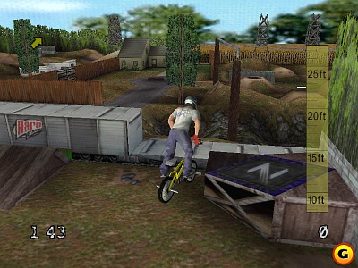 Screen Dave Mirra Freestyle BMX