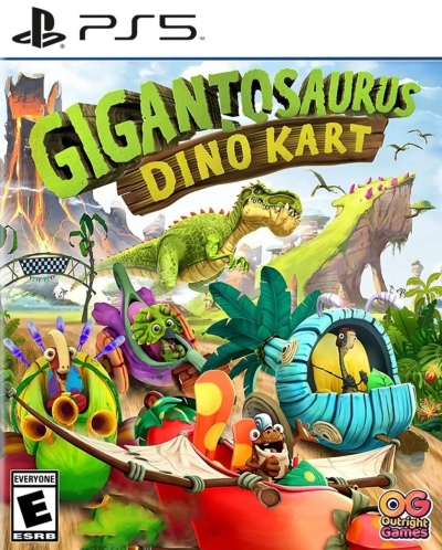 Artwork ke he Gigantosaurus Dino Kart