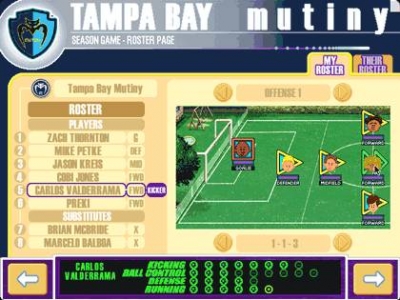 Screen ze hry Backyard Soccer MLS Edition