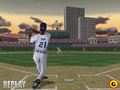 Screen High Heat Baseball 2000