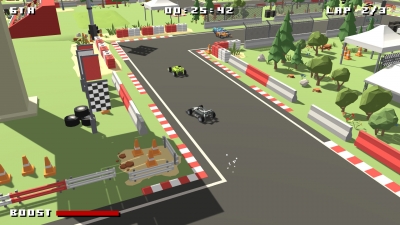 Screen ze hry Formula Bit Racing