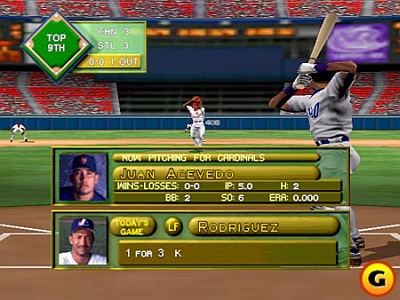 Screen VR Baseball 2000