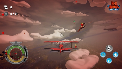 Screen ze hry Red Wings: American Aces