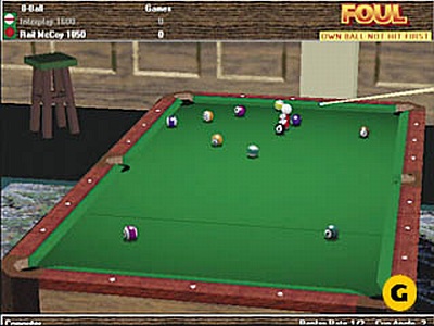 Screen Virtual Pool 2