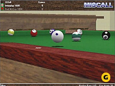 Screen Virtual Pool 2