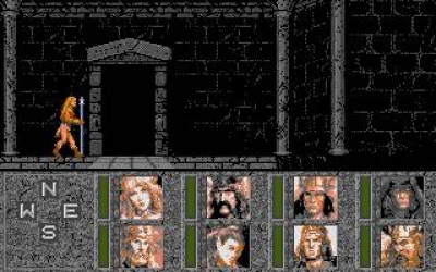 Screen ze hry Advanced Dungeons & Dragons: Heroes of the Lance