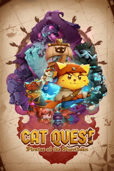 Artwork ke he Cat Quest: Pirates of the Purribean