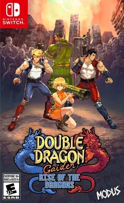 Artwork ke he Double Dragon Gaiden: Rise of the Dragons