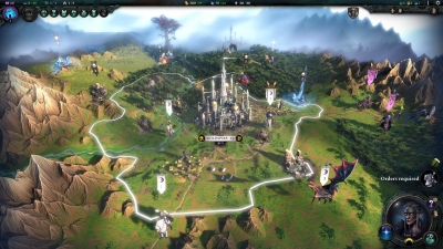 Screen ze hry Age of Wonders 4