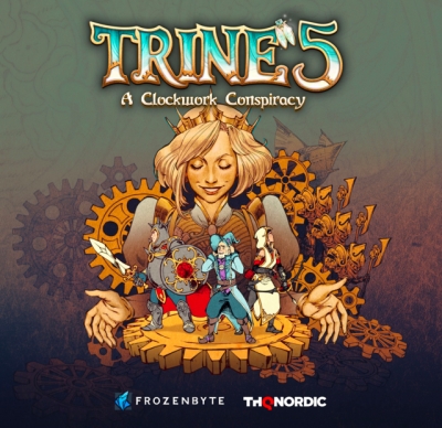 Artwork ke he Trine 5: A Clockwork Conspiracy