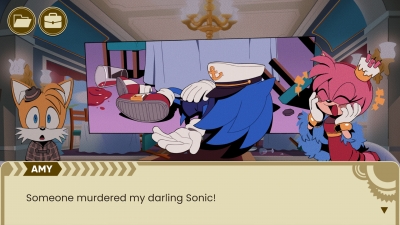 Screen ze hry The Murder of Sonic the Hedgehog