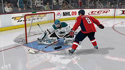 Screen ze hry NHL 09