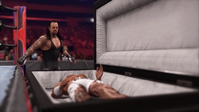 Screen ze hry WWE 2K24