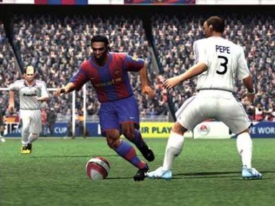 Screen ze hry FIFA Soccer 09