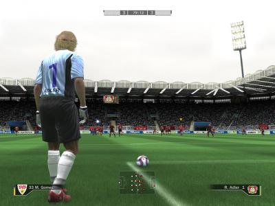 Screen ze hry FIFA Soccer 09