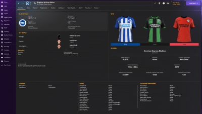Screen ze hry Football Manager 2024