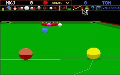 Screen ze hry Jimmy Whites Whirlwind Snooker