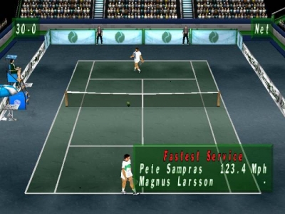 Screen ze hry Actua Tennis