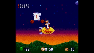 Screen ze hry Bubsy in: The Purrfect Collection