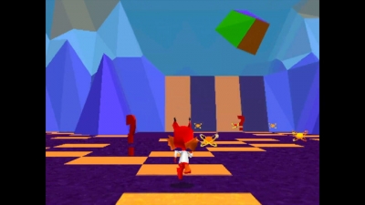 Screen ze hry Bubsy in: The Purrfect Collection