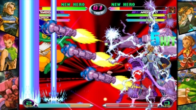 Screen ze hry Marvel vs Capcom Fighting Collection - Arcade Classics