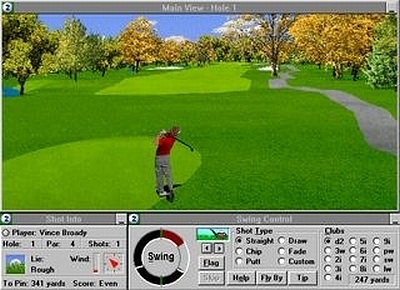 Screen Microsoft Golf