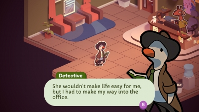 Screen ze hry Duck Detective: The Secret Salami