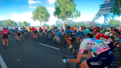 Screen ze hry Tour de France 2023