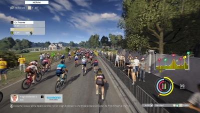 Screen ze hry Tour de France 2023