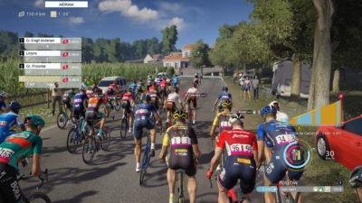 Screen ze hry Tour de France 2023