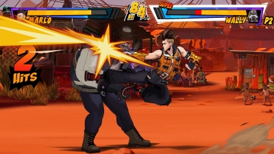 Screen ze hry Super Dragon Punch Force 3