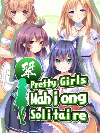 Artwork ke he Pretty Girls Mahjong Solitaire: Green