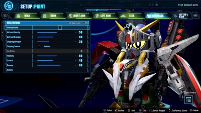 Screen ze hry Gundam Breaker 4