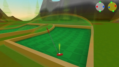 Screen ze hry 4D Golf